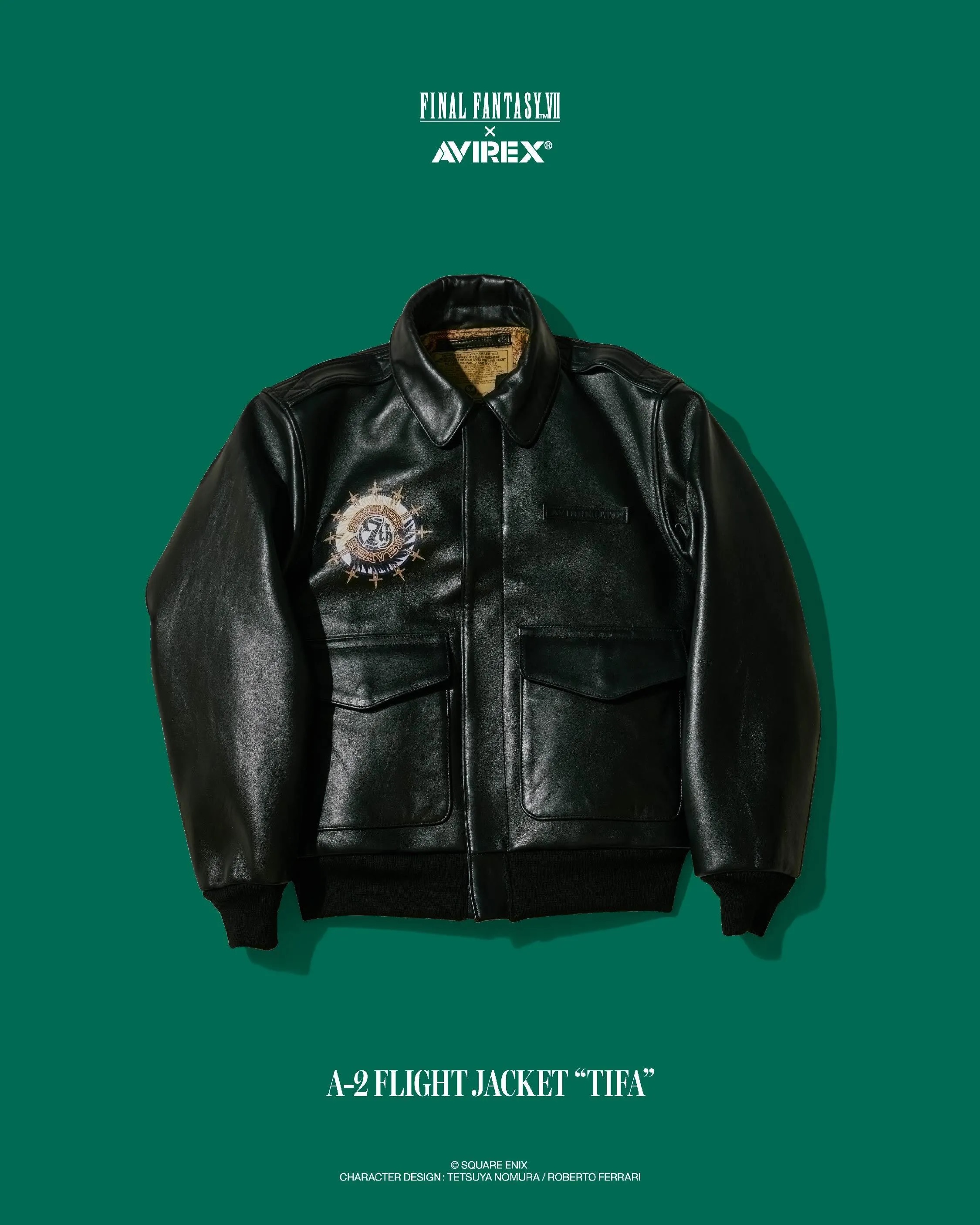 Avirex x Final Fantasy VII collection