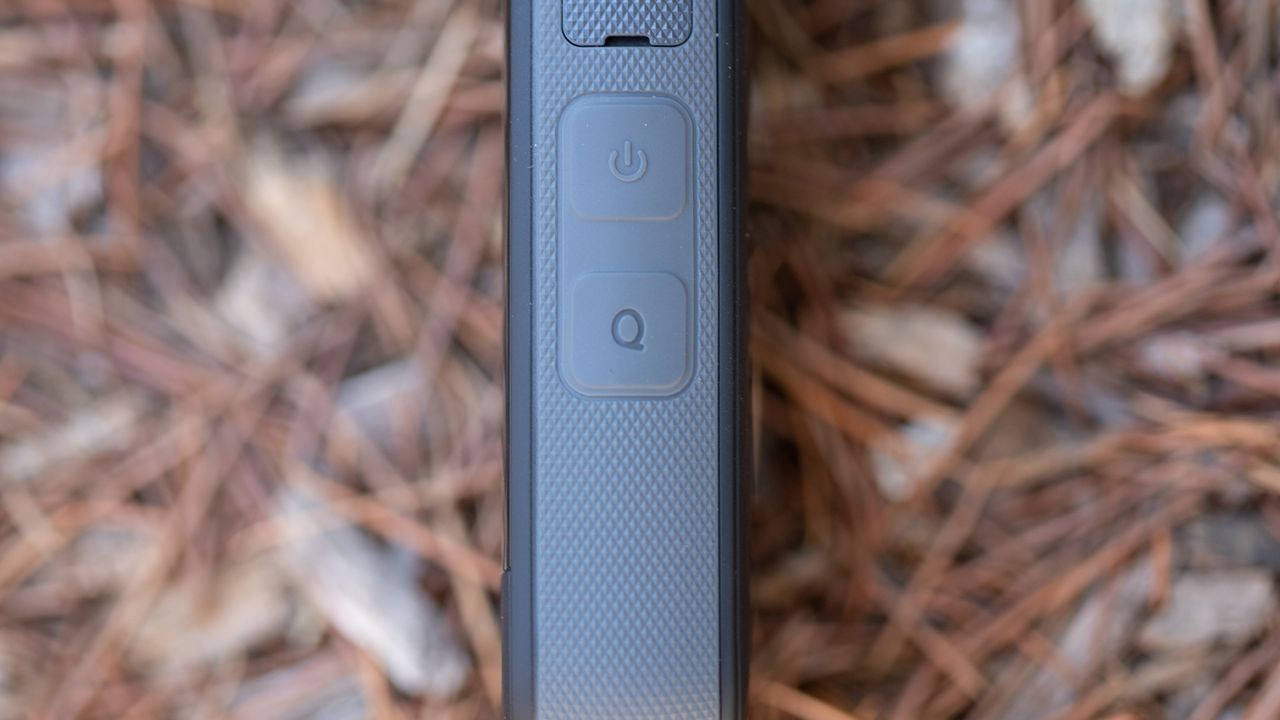 Insta360 X3 power and quick settings button