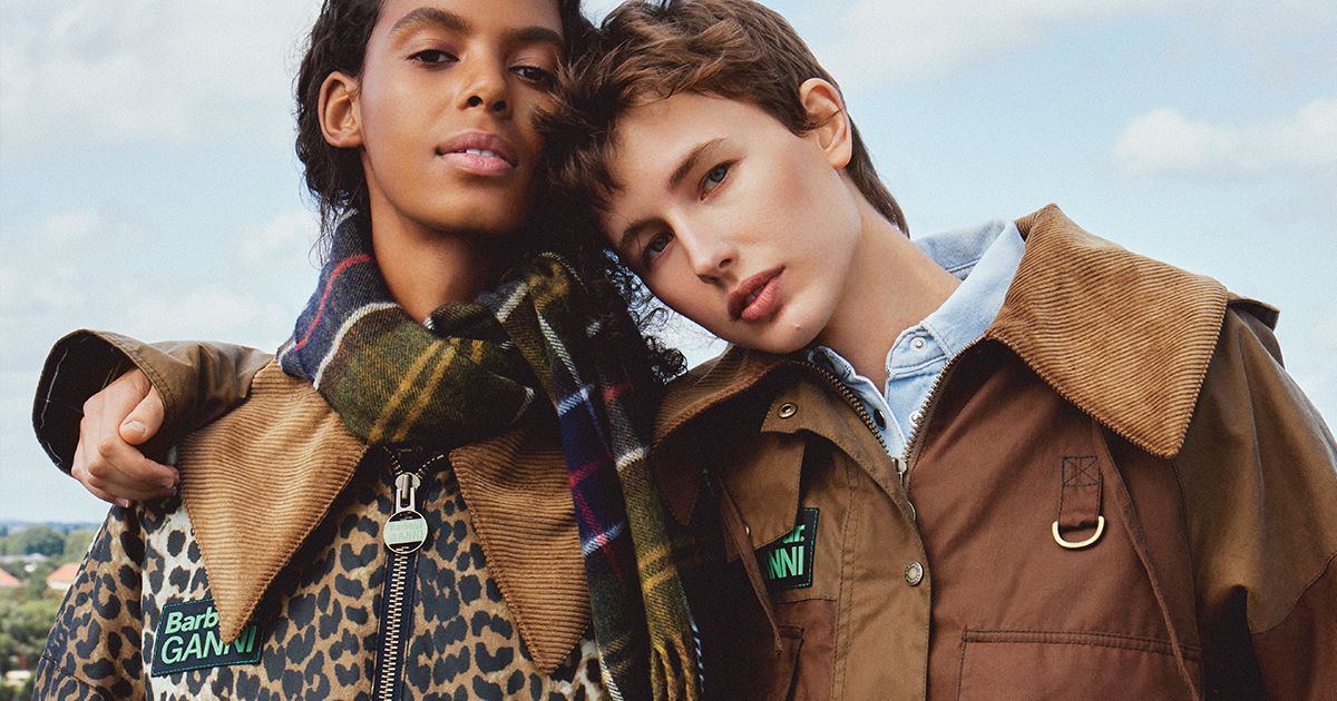 GANNI x Barbour's second collection is here | Marie Claire UK