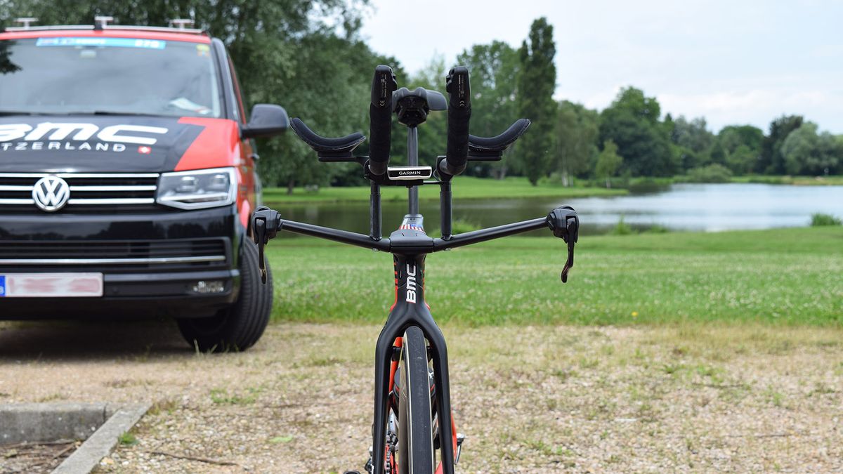 Truncated tube profiles throughout the bike improve aerodynamics