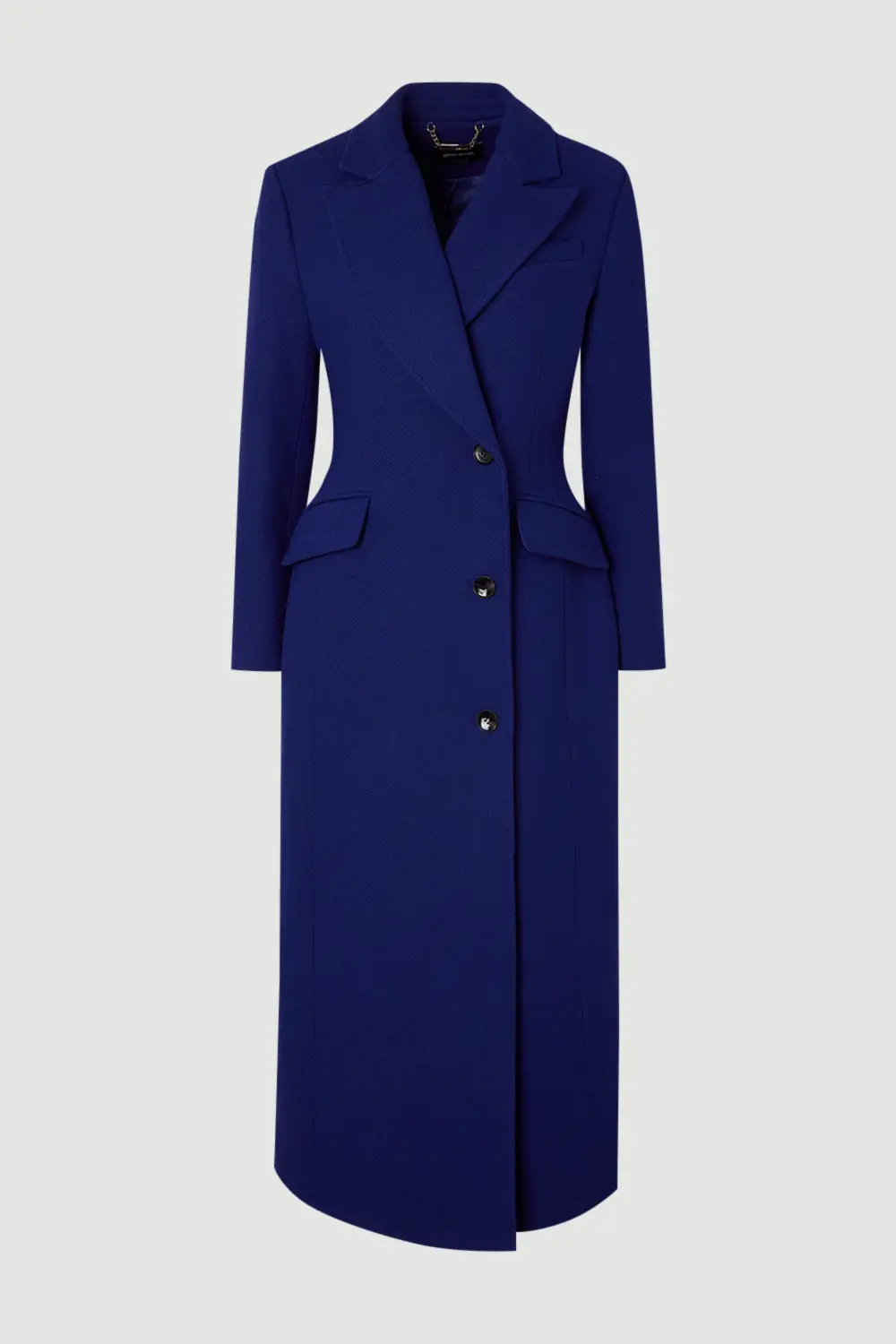 Karen Millen, Forever Wool Blend Tailored Fitted Maxi Coat