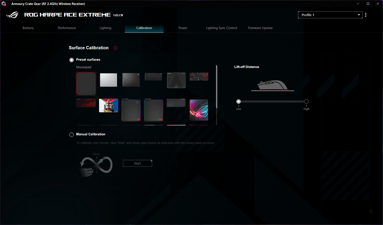 Asus ROG Harpe Ace Extreme