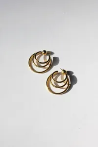 Sophie Buhai, Triple Layered Hoops, $350
