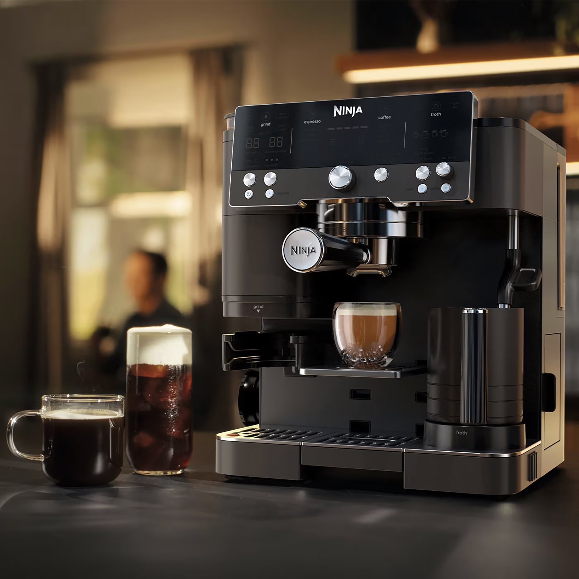 Ninja new Luxe Cafe coffee machine colours 