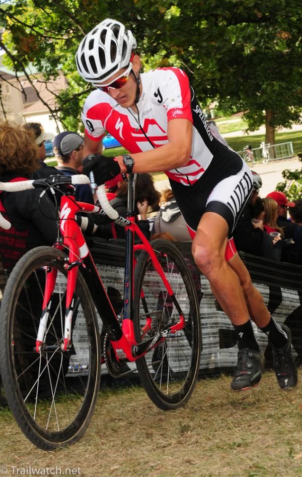 Evan McNeeley (Specialized Canada) on his way to the U-23 victory today