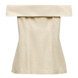 Zara Off The Shoulder Top with Side Vents