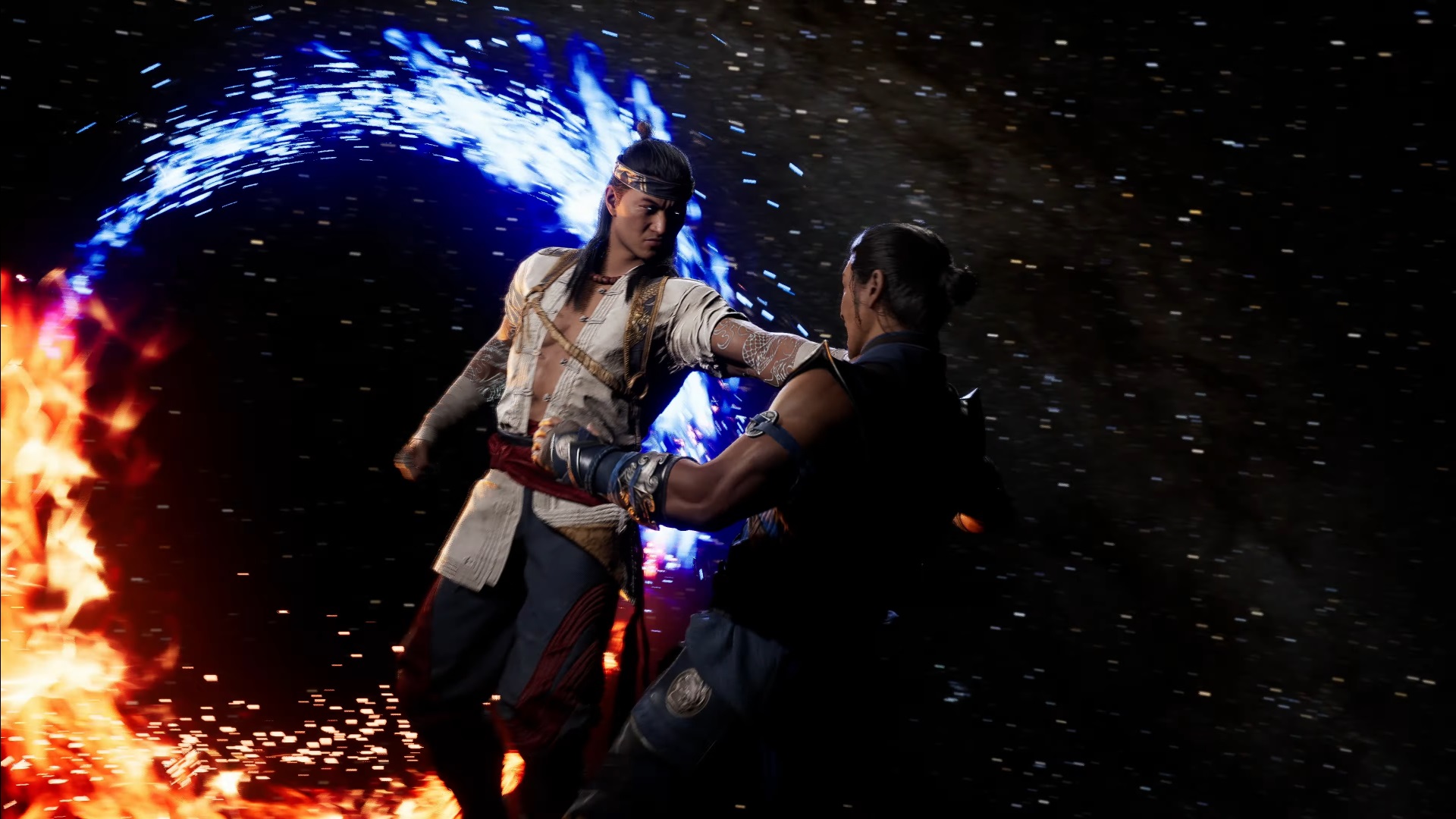 Screenshot des Mortal Kombat 1 Geras-Trailers