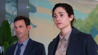 Scoot McNairy and Emmy Rossum in Furious