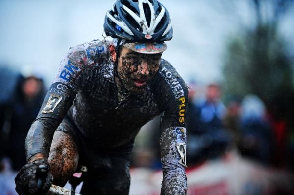 Behind that layer of mud is Niels Albert (BKCP - Powerplus), today's runner-up.