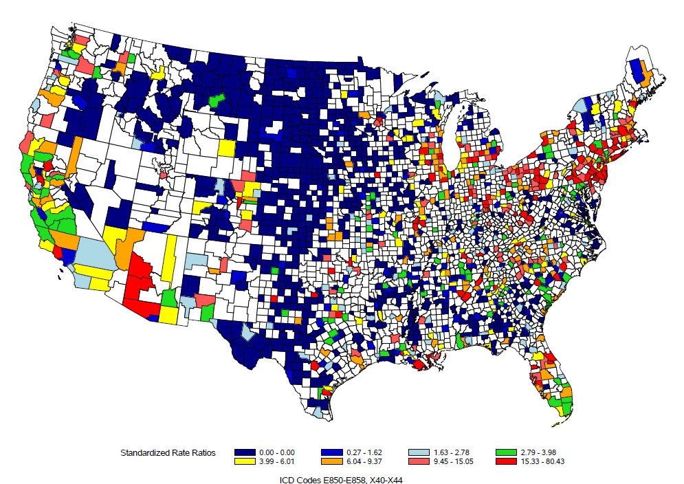 Drug Overdose Deaths Increased 70-Fold in These US Counties | Live Science