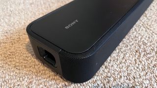 Sony HT-S2000 soundbar on white background