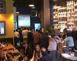 You can watch all the action at Bar 91