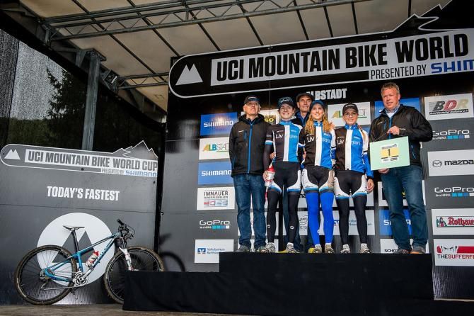 The Giant Pro XC team topped the women's XC team standings.