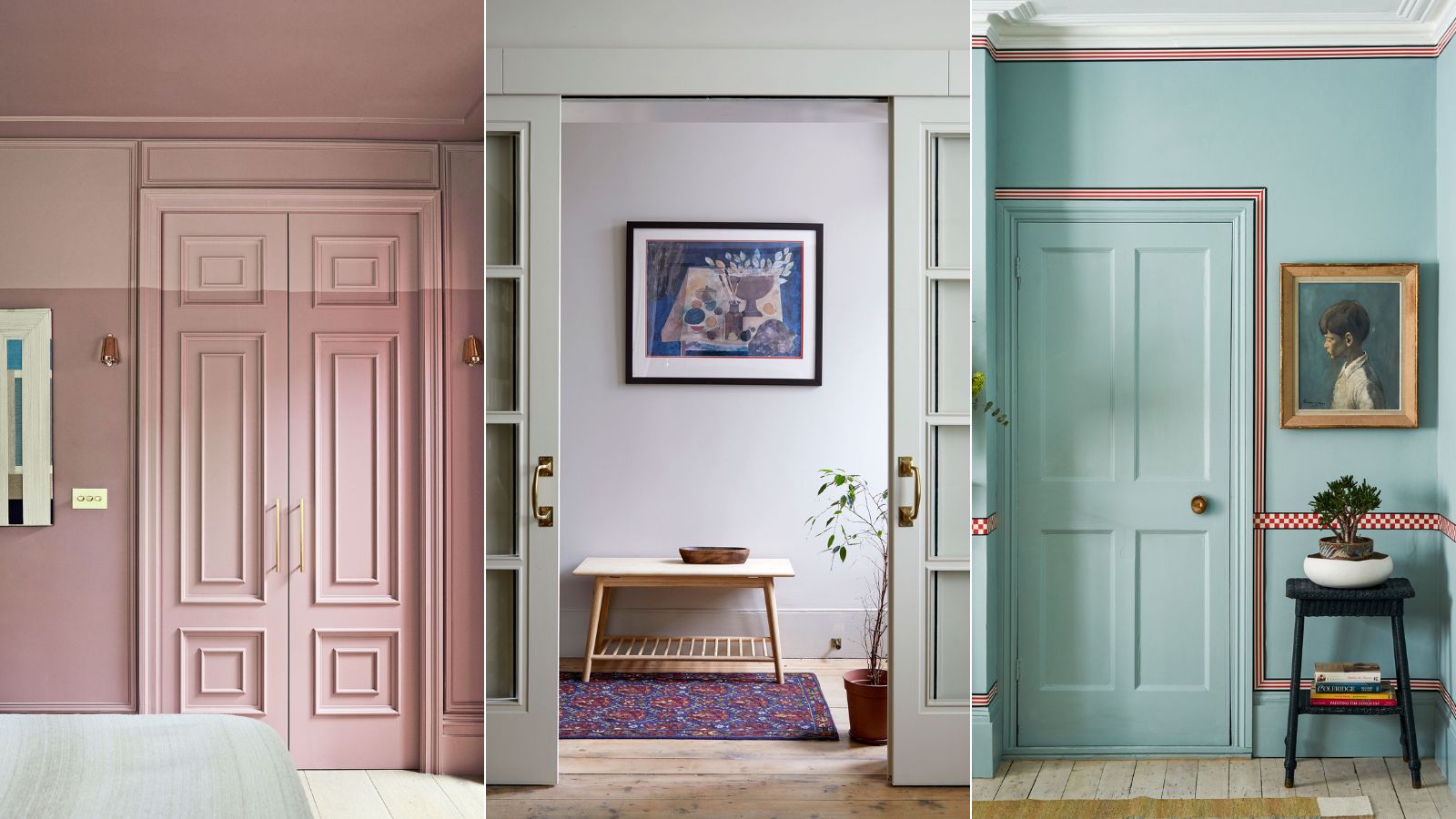 Bedroom door color ideas