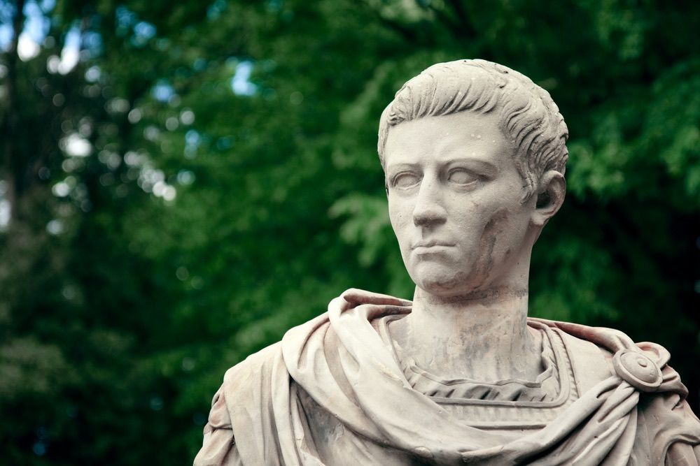 aligula Portrait - Bust of Roman Emperor