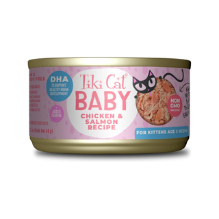  Tiki Cat Baby in Chicken & Salmon, one of the best kitten foods