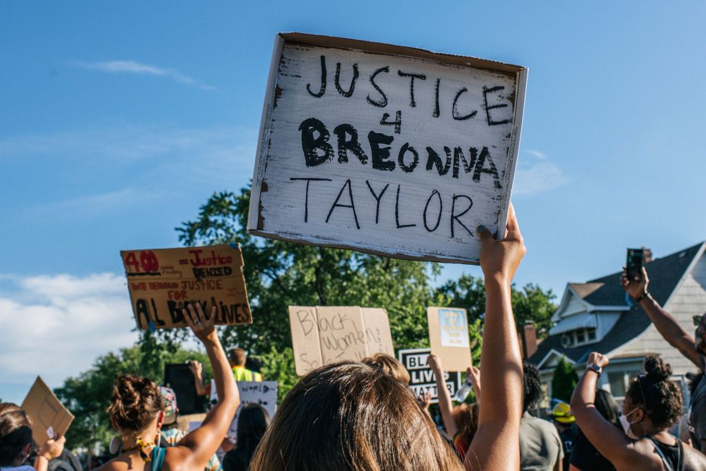 Breonna Taylor protest.