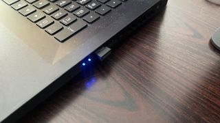 Acer Predator Helios 18 right ports