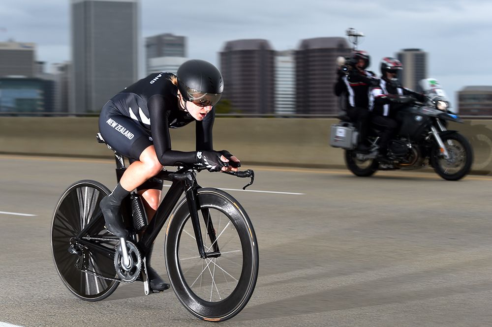Linda Villumsen had finished on the time trial Worlds podium four times previous to her Richmond victory. Post race though, all the talk surrounded her choice of bike