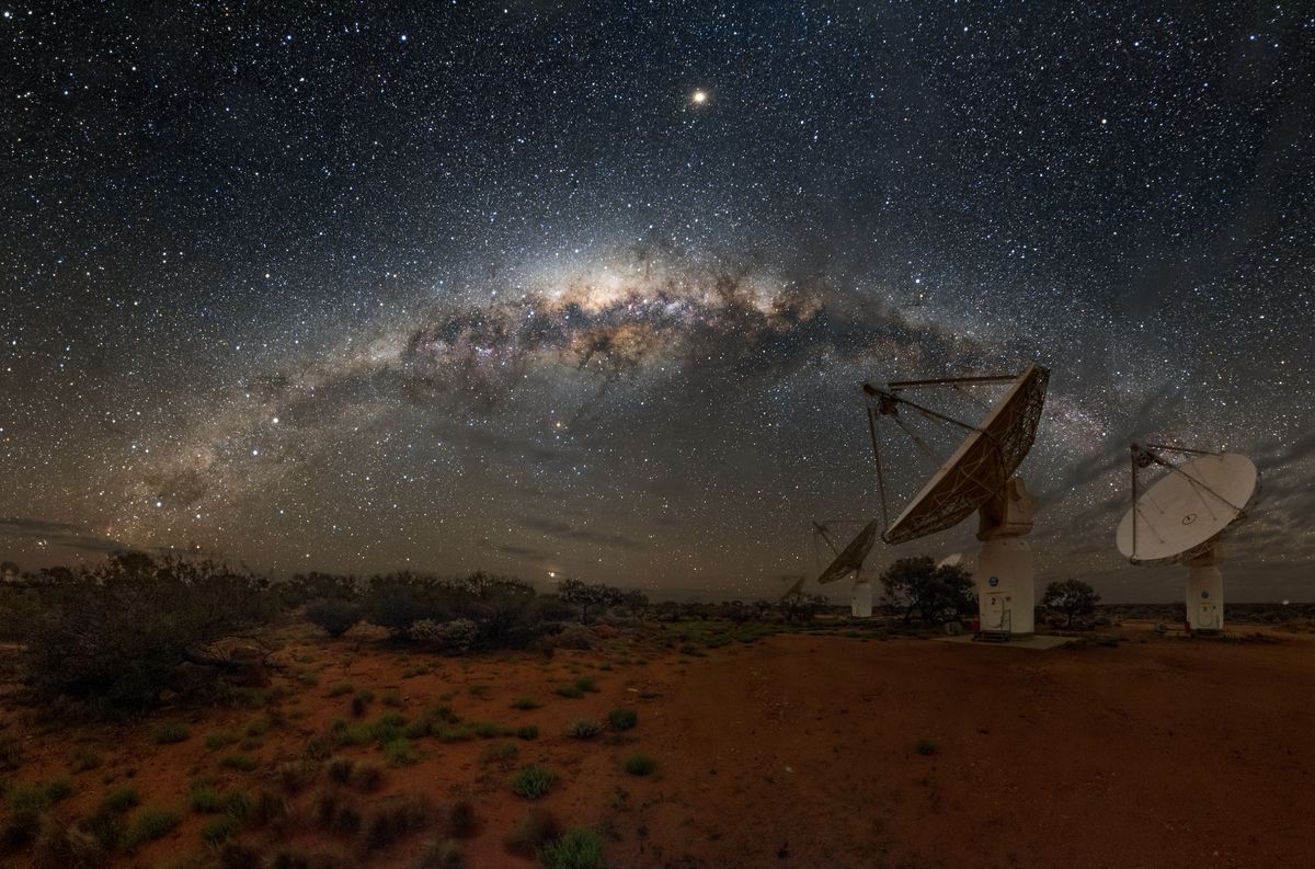 The CSIRO ASKAP radio telescope has built the largest mag of the universe's magnetic fields yet