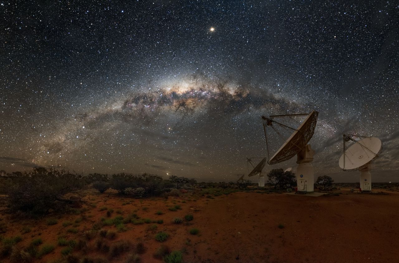 The CSIRO ASKAP radio telescope has built the largest mag of the universe's magnetic fields yet