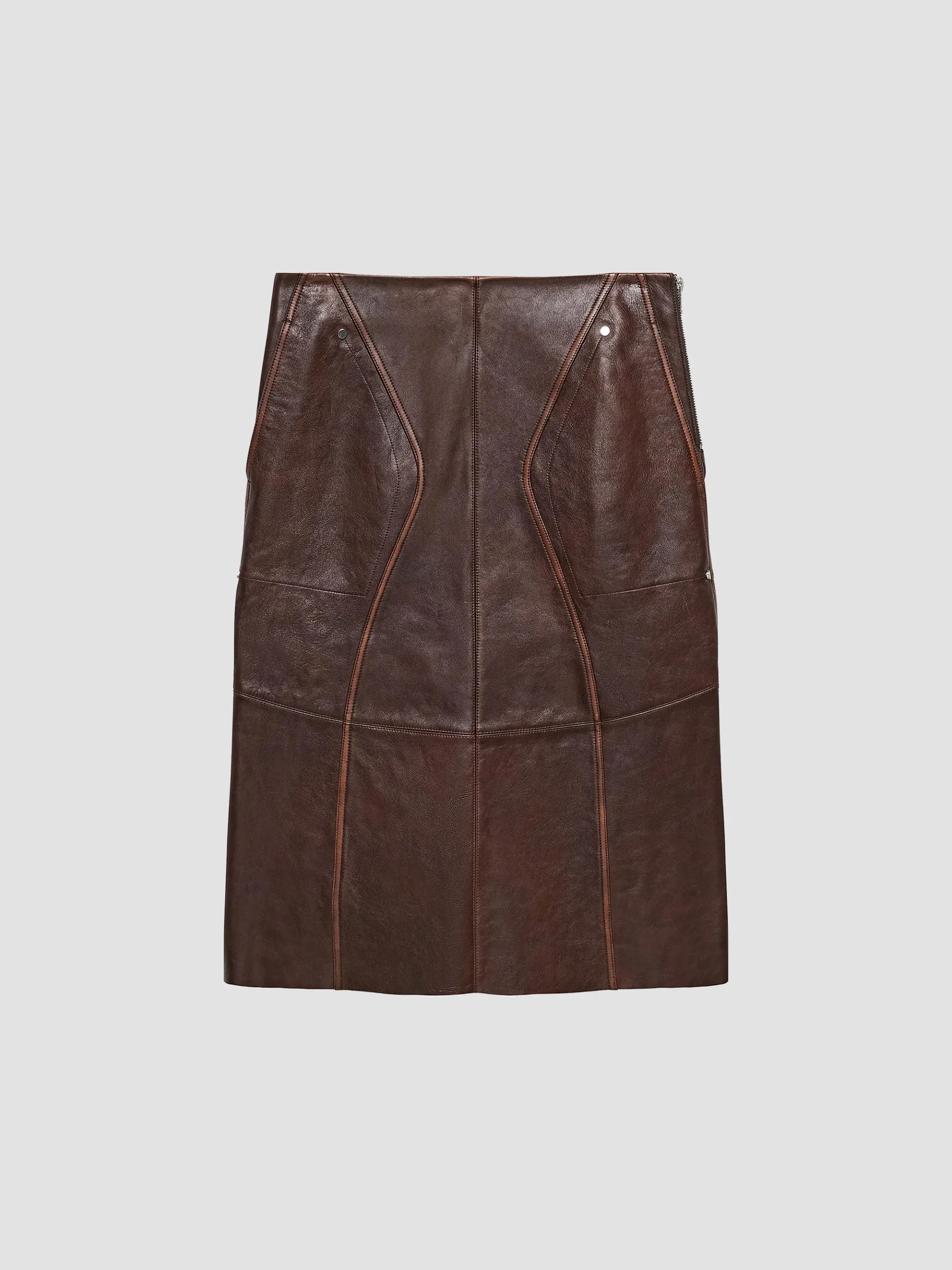 Leather Saddle Skirt