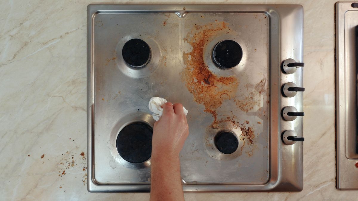 How to clean a gas stove top to make it look spotless Tom
