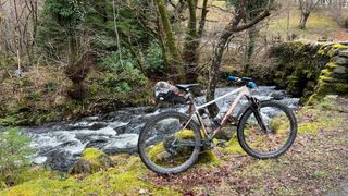 A Specialized Chisel MTB beside a river in Snowdonia, Wales