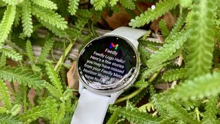 A Gmail notification on the Garmin Venu 3