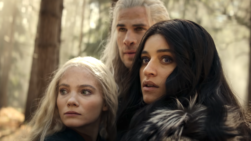 ciri, geralt and yennefer in the witcher season 4