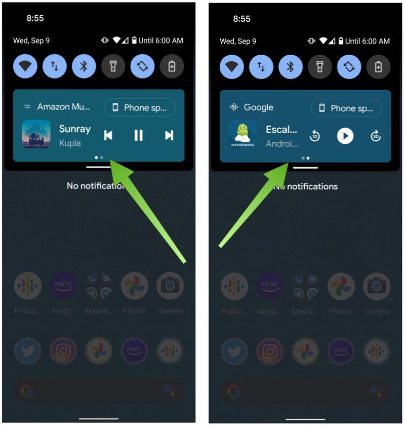 Android 11 Media Controls 2