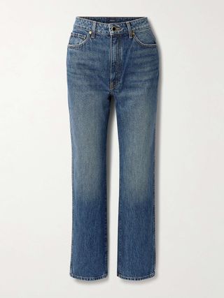 Abigail High-Rise Straight-Leg Jeans