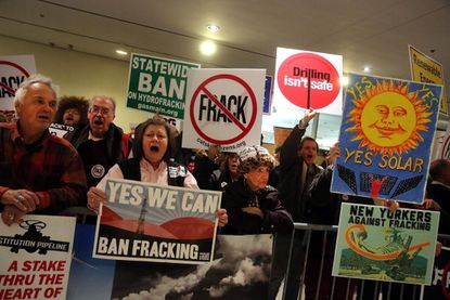 New York to ban fracking over potential health risks