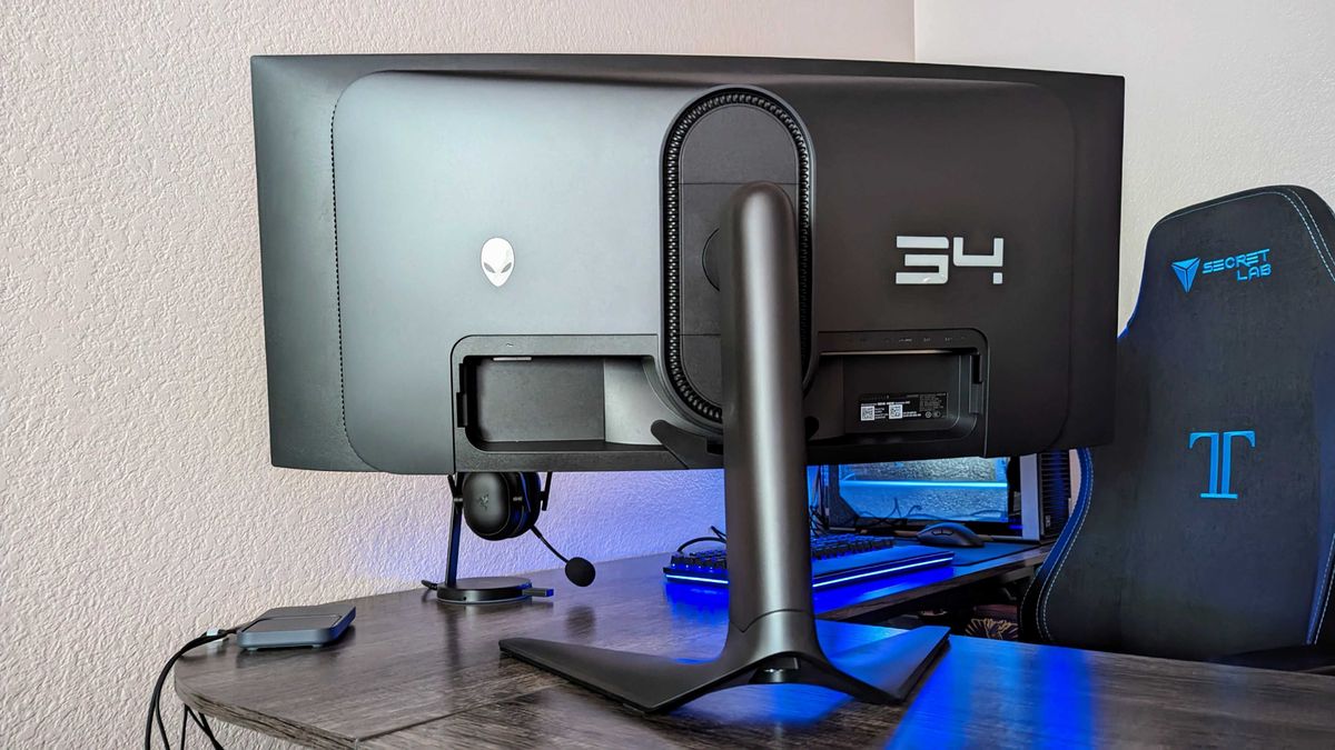 Alienware AW3423DWF curved QD-OLED gaming monitor review | Windows Central