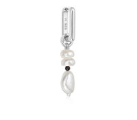 Missoma, Small Baroque Pearl Single Drop Earring, $90