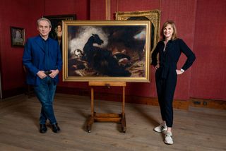 TV tonight Philip Mould and Fiona Bruce ask if this painting is by Sir Edwin Landseer?