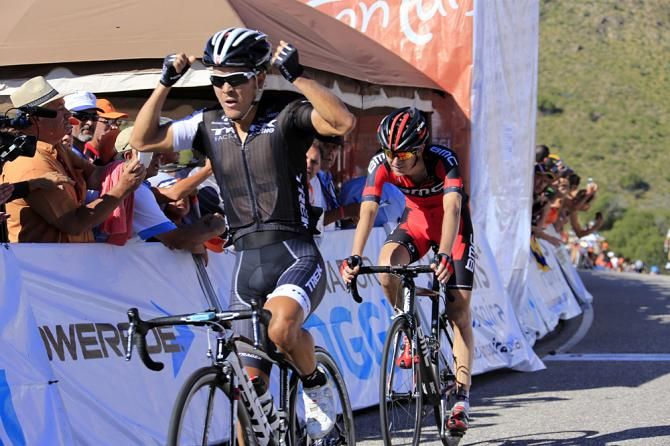 Julian Arrendondo (Trek Factory Racing) gets his first win in the big leagues