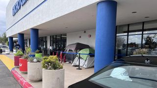 RTX 5090, RTX 5080 customers camping at MicroCenter Tustin, CA