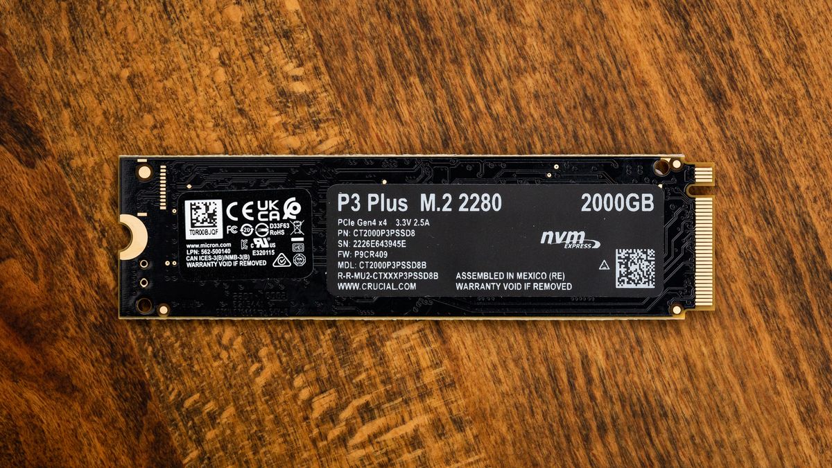 Crucial P3 Plus SSD Review: Capacity on the Cheap | Tom's Hardware