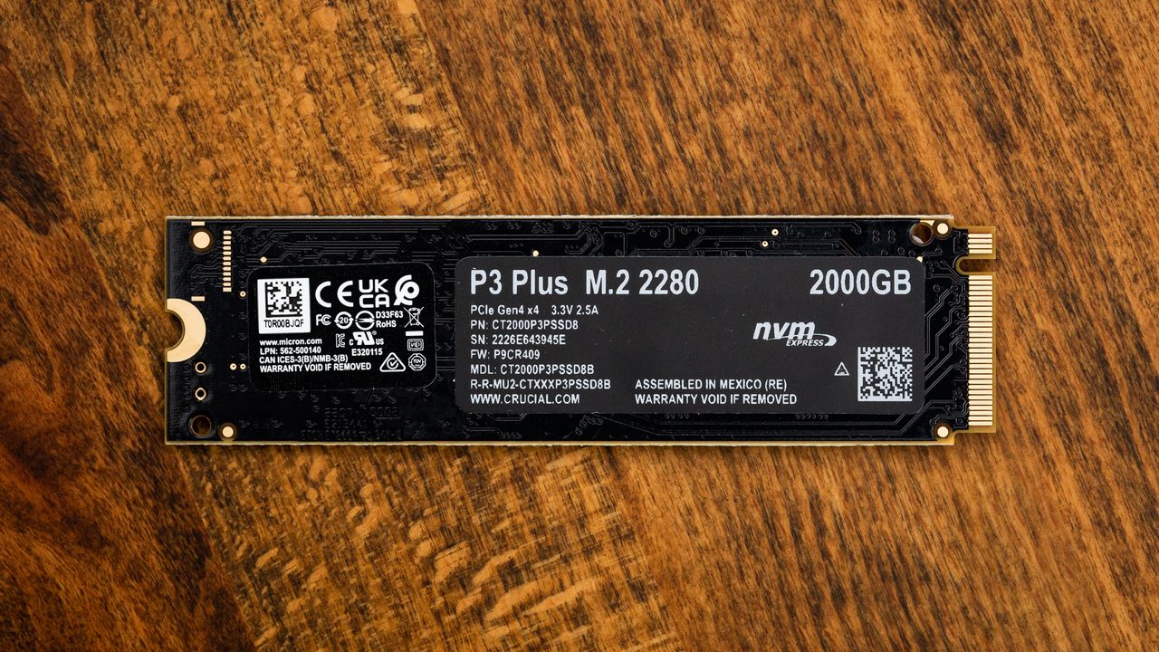 Crucial P3 Plus SSD