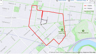 A screenshot of a Strava workout