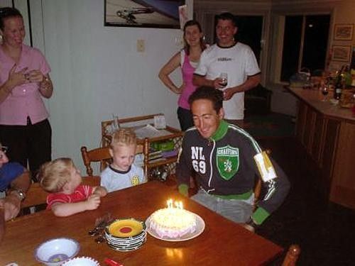 Another year older.