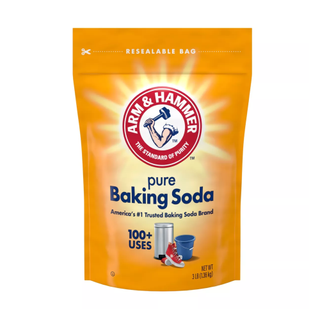 A packet of baking soda