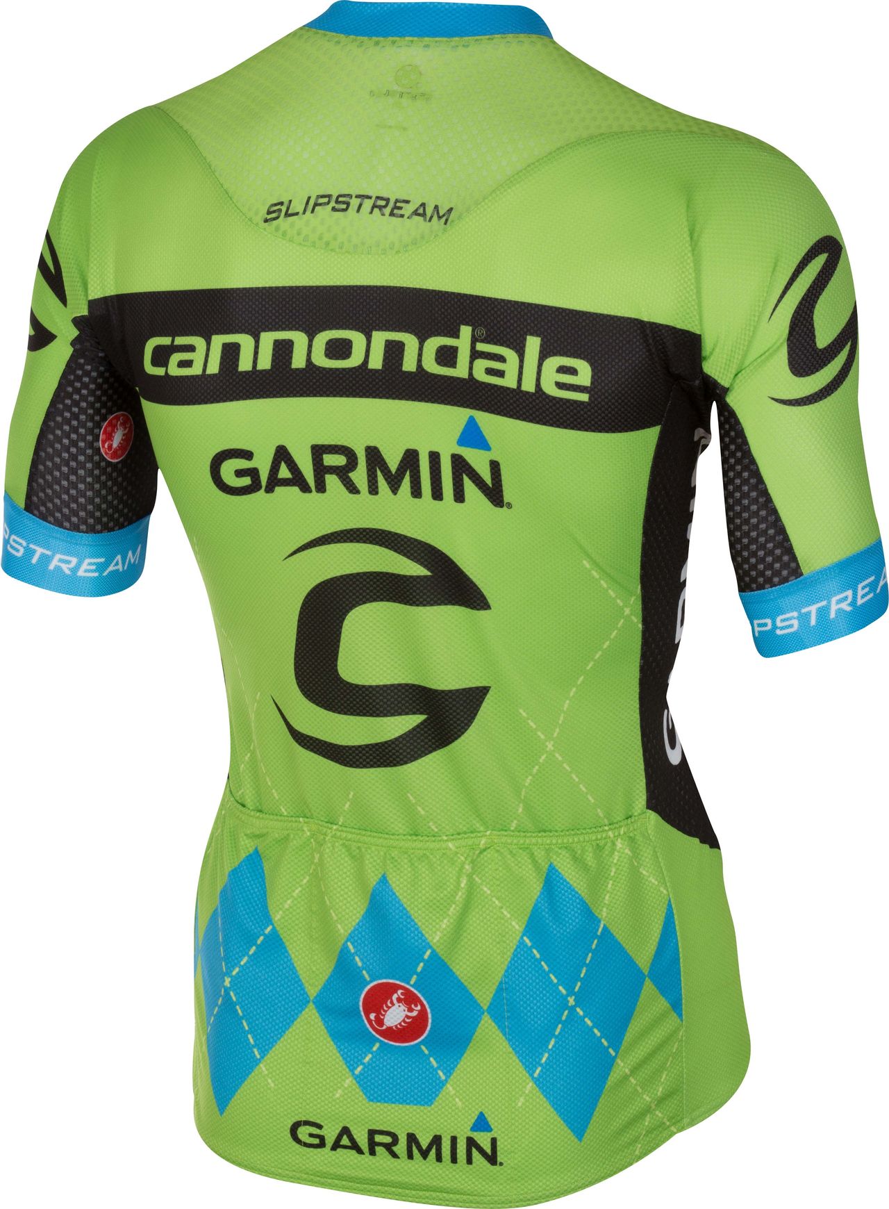 The back of the limited-edition 2015 Tour de France Cannondale-Garmin jersey