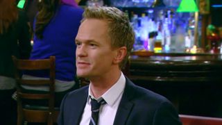 Neil Patrick Harris as Barney on How I Met Your Mother.