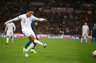 Trent Alexander-Arnold scored against the USA