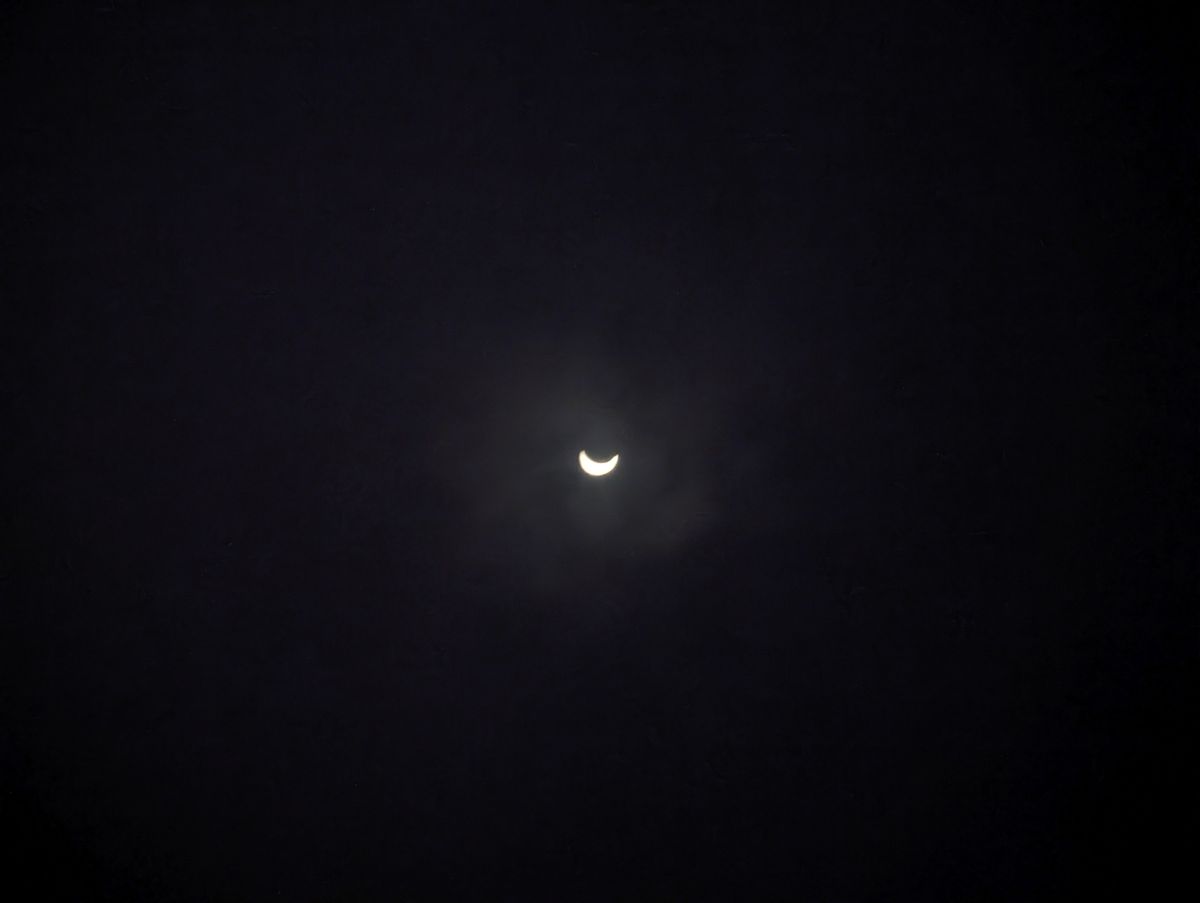 Google Pixel 8 Pro Solar Eclipse Sample.