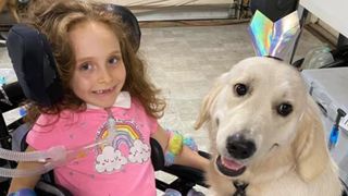 Girl paralyzed in accident, Memphis Rose and her service dog Juliet