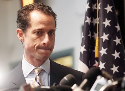 US congressman Anthony Weiner resigns