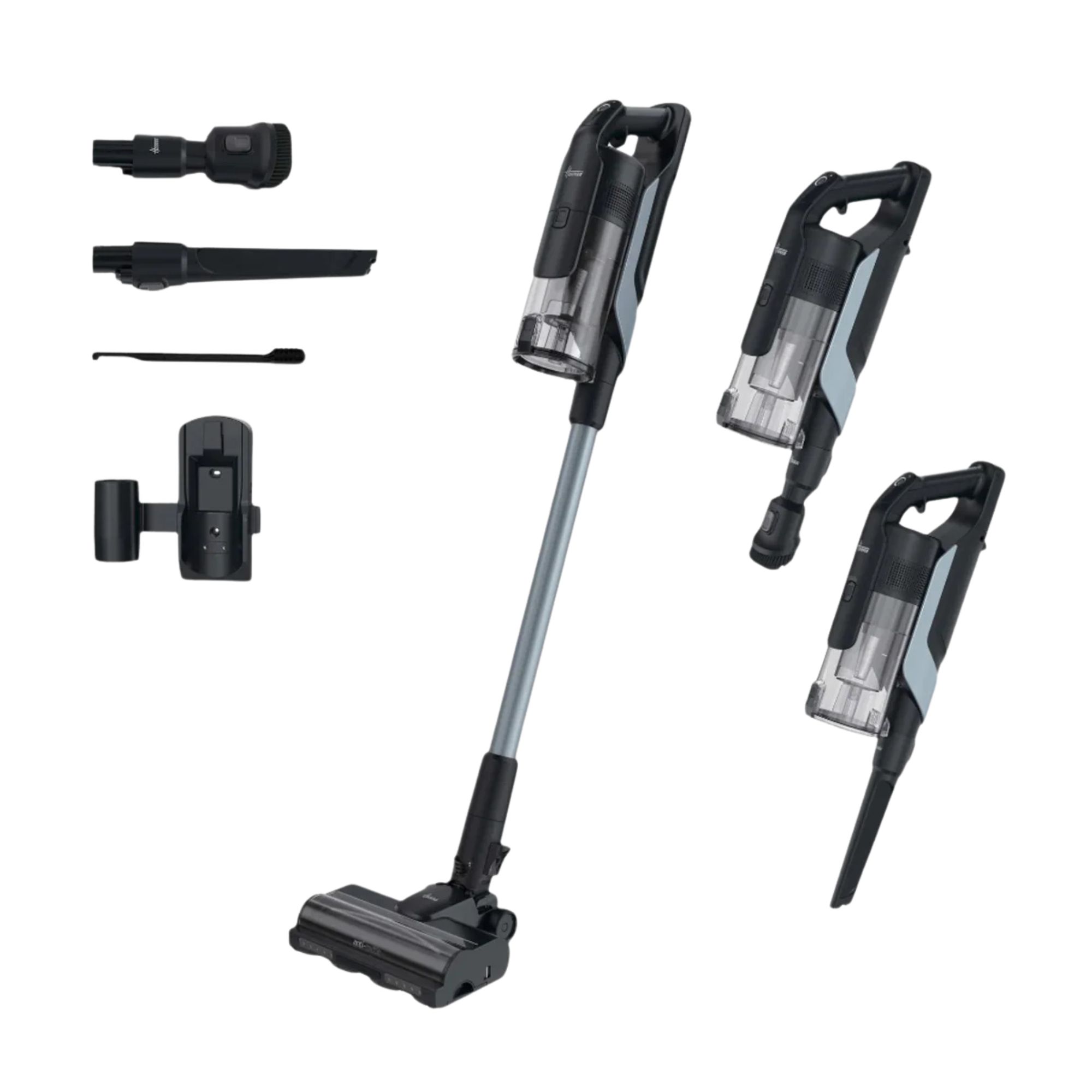 Hoover HF6 Turbo Sense Pet Cordless Vacuum and accessories